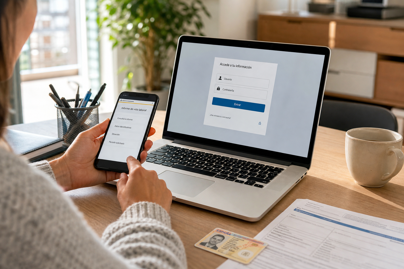 Cómo pedir la vida laboral online en España y qué comprobar al descargarla
