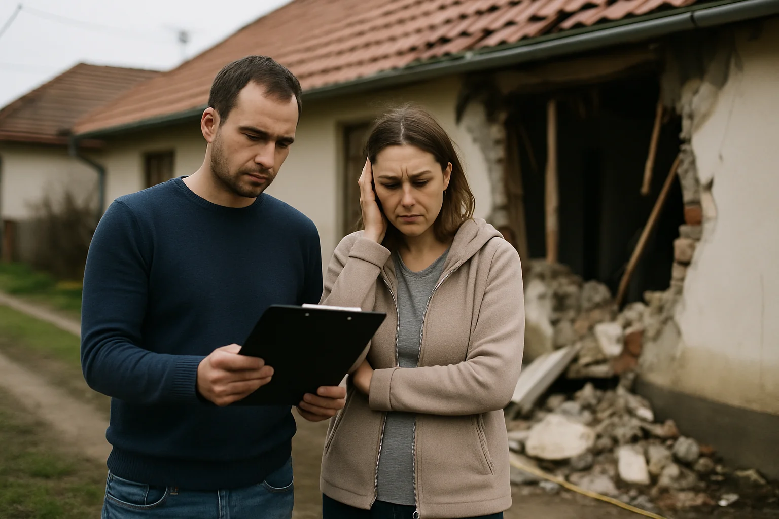 Qué hacer si hay daños en la vivienda